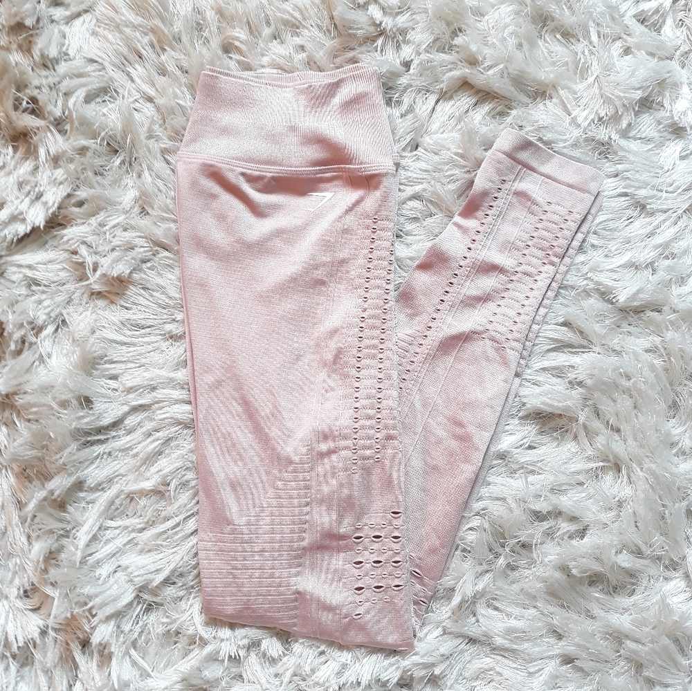 NWOT Gymshark Glow Light Pink Set - Picture 10 of 14